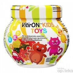 VitirON Kids Toys košļājamās past. N50 cena un informācija | Vitamīni, preparāti, uztura bagātinātāji labsajūtai | 220.lv