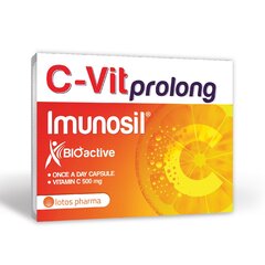 Uztura bagātinātājs Imunosil C-Vit. prolong kapsulas N15 cena un informācija | Vitamīni, preparāti, uztura bagātinātāji imunitātei | 220.lv