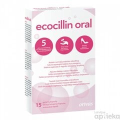Ecocillin oral kaps. N15 cena un informācija | Vitamīni, preparāti, uztura bagātinātāji imunitātei | 220.lv