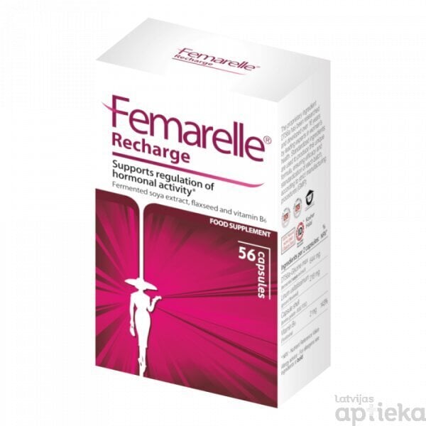 Femarelle Recharge caps. N56 цена и информация | Vitamīni, preparāti, uztura bagātinātāji labsajūtai | 220.lv