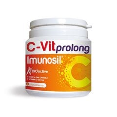 Uztura bagātinātājs Imunosil C-Vit. prolong kapsulas N90 cena un informācija | Vitamīni, preparāti, uztura bagātinātāji imunitātei | 220.lv