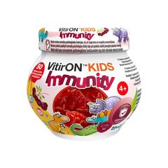 Uztura bagātinātājs VitirON Kids Immunity košļājamās past. N50 cena un informācija | Vitamīni, preparāti, uztura bagātinātāji imunitātei | 220.lv