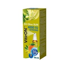 Uztura bagātinātājs VitirON D3 Olive Sun 4000IU spr. 10ml cena un informācija | Vitamīni, preparāti, uztura bagātinātāji labsajūtai | 220.lv