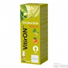VitirON D3 Olive Sun 2000IU spr. 10ml cena un informācija | Vitamīni, preparāti, uztura bagātinātāji labsajūtai | 220.lv
