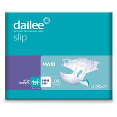 DAILEE Slip Maxi L/XL 28gab. cena un informācija | Autiņbiksītes, higiēniskās paketes, vienreizlietojamie paladziņi pieaugušajiem | 220.lv