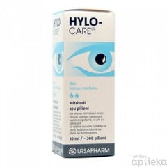 Hylo-Care acu pilieni 10ml (PVN 21%) cena un informācija | Acu pilieni | 220.lv
