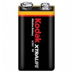 Щелочная батарейка Kodak 9 В цена и информация | Батарейки | 220.lv