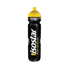 Isostar pudele melna 1000ml cena un informācija | Ūdens pudeles | 220.lv