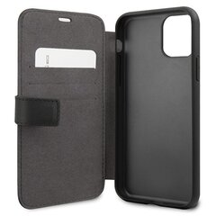 Чехол-книжка / Case BMW iPhone 11 PRO, черный, Signature цена и информация | Чехлы для телефонов | 220.lv