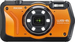 Ricoh WG-6, Orange цена и информация | Цифровые фотоаппараты | 220.lv