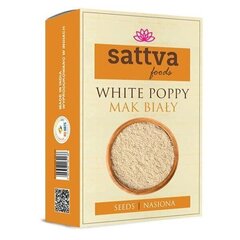 Sattva Foods baltās magoņu sēklas, veselas, 100 g cena un informācija | Garšvielas, garšvielu komplekti | 220.lv