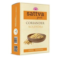 Sattva Foods koriandra sēklas, veselas, 100 g cena un informācija | Garšvielas, garšvielu komplekti | 220.lv