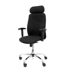 Офисный стул с подголовником Fuente Piqueras y Crespo BALI840, черный цена и информация | Офисные кресла | 220.lv