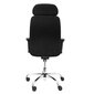 Biroja krēsls ar galvas balstu Fuente Piqueras y Crespo BALI840, melns cena un informācija | Biroja krēsli | 220.lv