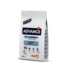 Advance dog mini light 3,0kg - для собак мелких пород с лишним весом (курица с рисом) цена и информация |  Сухой корм для собак | 220.lv