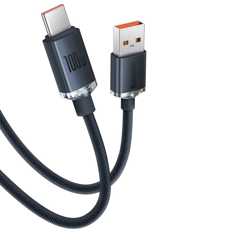 Baseus vads telefoniem USB A,C100W 1,2m cena un informācija | Savienotājkabeļi | 220.lv