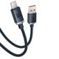 Baseus vads telefoniem USB A,C100W 1,2m cena un informācija | Savienotājkabeļi | 220.lv