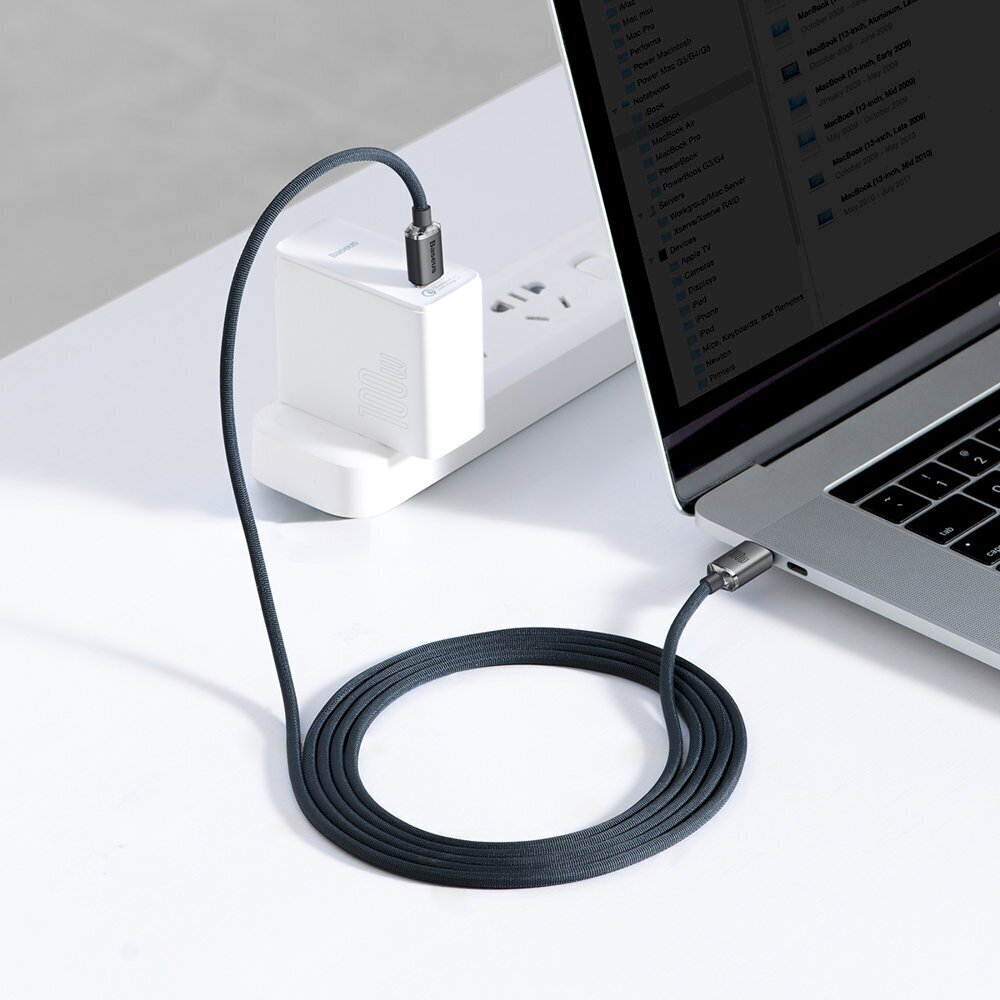 Baseus vads telefoniem USB C, 100W 2m cena un informācija | Savienotājkabeļi | 220.lv