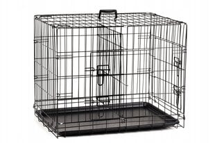 Bokss suņiem – Transport Crate M, 76x52x59 cm cena un informācija | Transportēšanas būri, somas | 220.lv