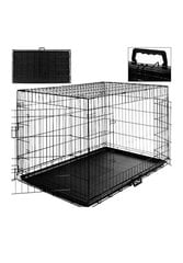 Bokss suņiem – Transport Crate XL, 106x71x77 cm cena un informācija | Transportēšanas būri, somas | 220.lv