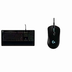 Игровая клавиатура Logitech Prodigy G213 USB 2,0 RGB цена и информация | Клавиатуры | 220.lv