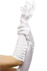 Атласные перчатки, сморщенные цена и информация | Карнавальные костюмы, парики и маски | 220.lv