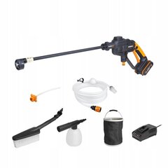 WORX WG620E.2 Мойка высокого давления электрическая 120 бар 120 л/ч Черный, Оранжевый цена и информация | Мойки высокого давления | 220.lv