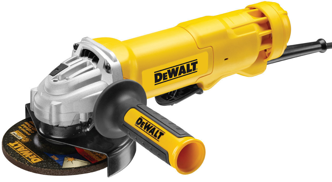 Dewalt szlifierka kątowa 125mm 1010W (DWE4203) цена и информация | Slīpmašīnas | 220.lv