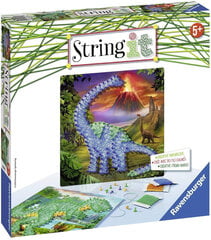 Rokdarbi Ravensburger - String it Dinosaurs Midi, Li R18031 цена и информация | Развивающие игрушки | 220.lv