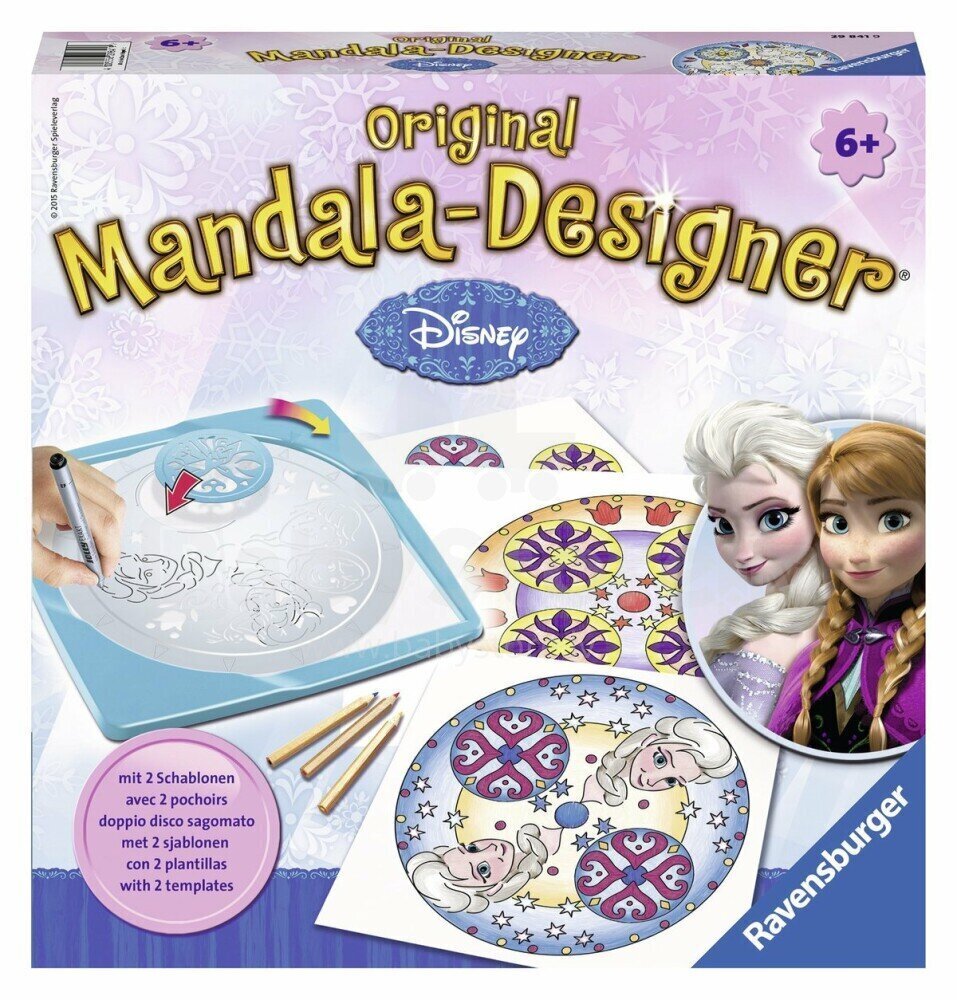 Mandala-Designer Frozen, Ravensburger Li R29863 цена и информация | Modelēšanas un zīmēšanas piederumi | 220.lv