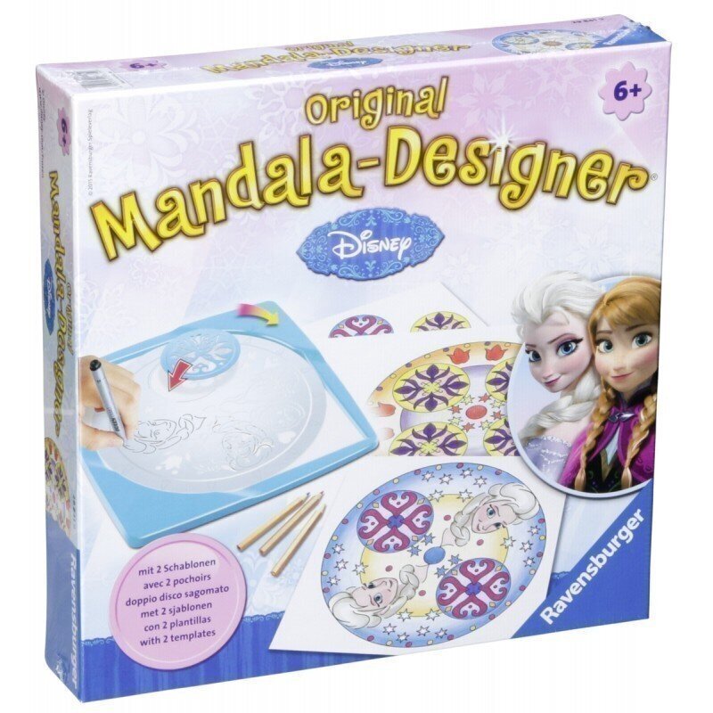 Mandala-Designer Frozen, Ravensburger Li R29863 цена и информация | Modelēšanas un zīmēšanas piederumi | 220.lv