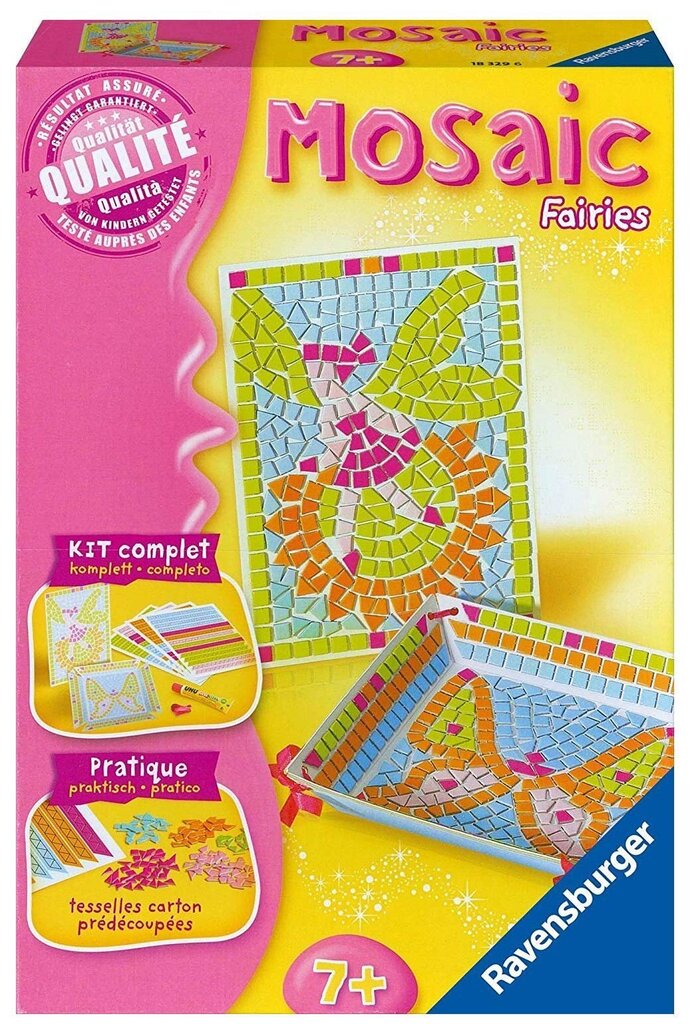 Ravensburger Mosaic Fairies, Li R18329 cena un informācija | Attīstošās rotaļlietas | 220.lv