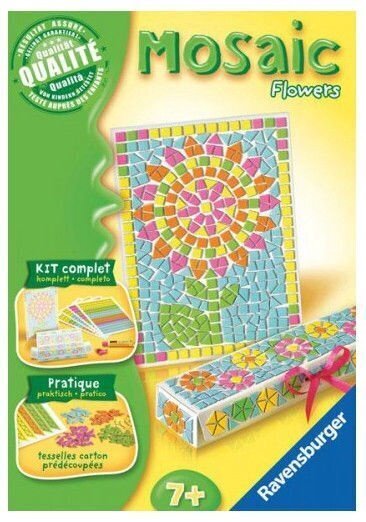 Ravensburger Mosaic Flowers, Li R18327 cena un informācija | Attīstošās rotaļlietas | 220.lv