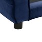 vidaXL dīvāns suņiem, zils, 72x45x30 cm, plīšs cena un informācija | Suņu gultas, spilveni, būdas | 220.lv