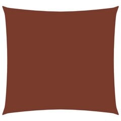 vidaXL saulessargs, taisnstūra, 2,5x3 m, sarkanbrūns oksforda audums цена и информация | Зонты, маркизы, стойки | 220.lv