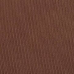 vidaXL saulessargs, 4,5x4,5x4,5 m, trijstūra, sarkanbrūns audums цена и информация | Зонты, маркизы, стойки | 220.lv
