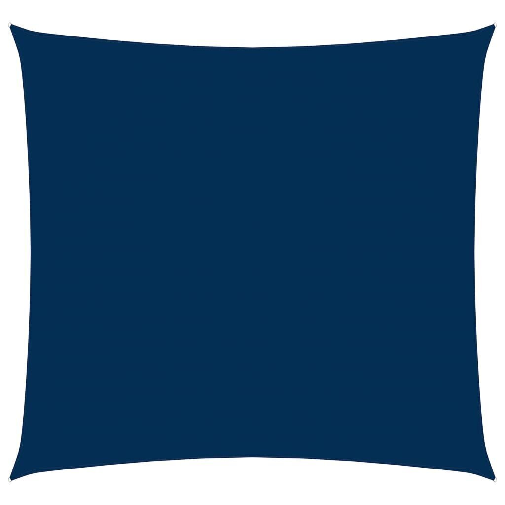 vidaXL saulessargs, 3x3 m, kvadrāta forma, zils oksforda audums cena un informācija | Saulessargi, markīzes un statīvi | 220.lv