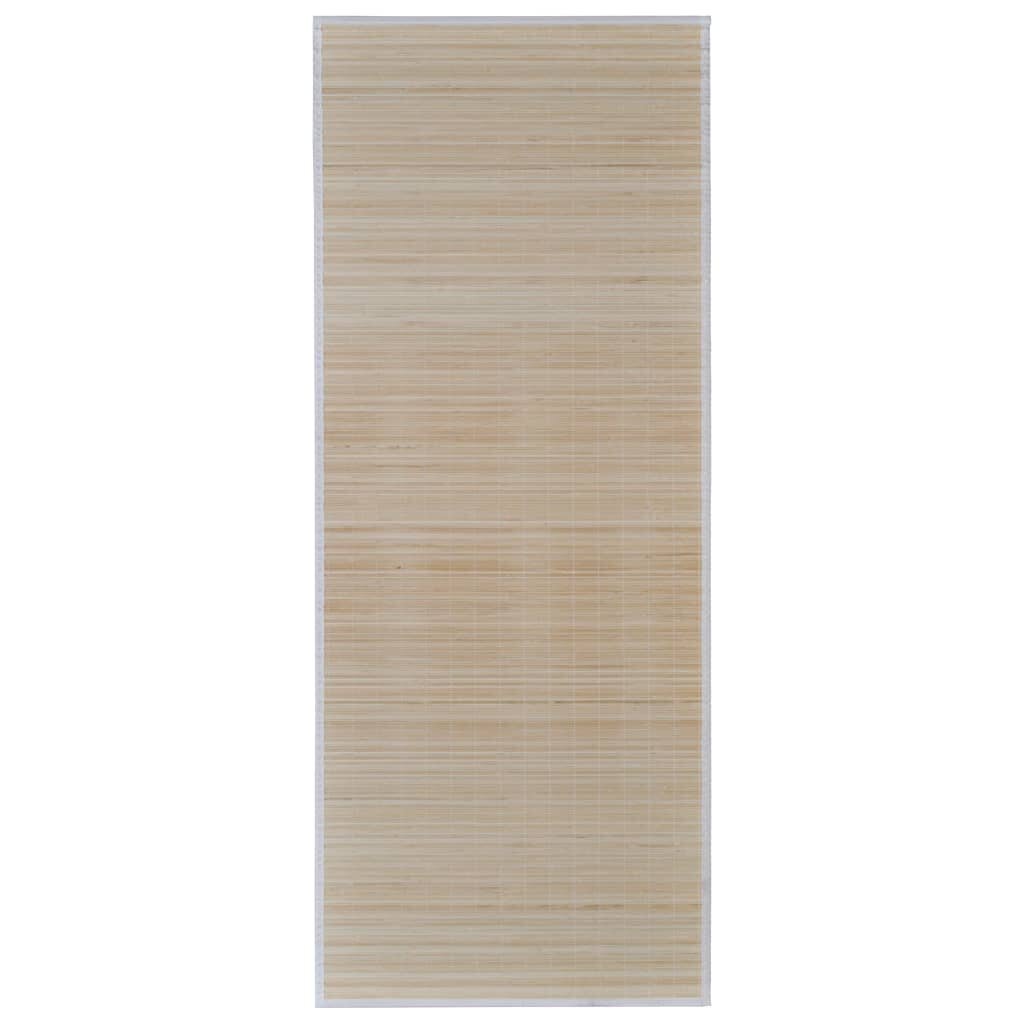 vidaXL dabiska bambusa paklāji, 2 gab., taisnstūra, 120x180 cm cena un informācija | Paklāji | 220.lv