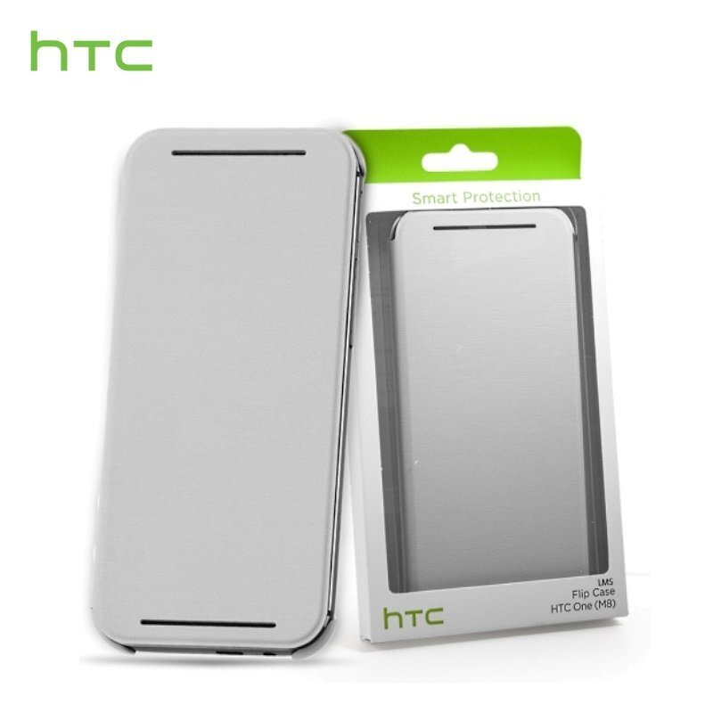 HTC Flip Cover for ONE M8 (White) cena un informācija | Telefonu vāciņi, maciņi | 220.lv