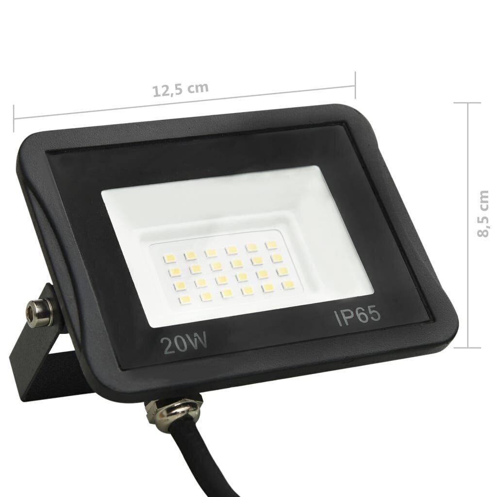 LED prožektoriai, 20 W cena un informācija | Lukturi un prožektori | 220.lv