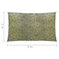 vidaXL kamuflāžas tīkls ar uzglabāšanas somu, 2x6 m, zaļš цена и информация | Medību piederumi | 220.lv
