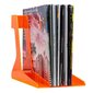 Vinila skaņuplašu paliktnis statīvs, plašu plaukts, oranžs / Audio Anatomy LP VINYL RECORD STAND, orange cena un informācija | Vinila plates, CD, DVD | 220.lv