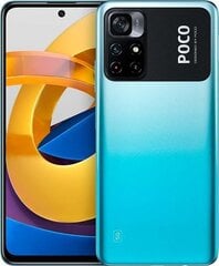 Poco M4 Pro 5G Dual SIM 4/64GB MZB0A2MEU Blue cena un informācija | Mobilie telefoni | 220.lv