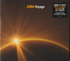 Виниловая пластинка ABBA - Voyage (Limited CD Box + Artcards & Stickers), CD, Digital Audio Compact Disc цена и информация | Виниловые пластинки, CD, DVD | 220.lv