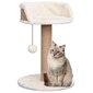 vidaXL kaķu māja ar stabu nagu asināšanai, 49 cm, jūraszāles цена и информация | Kaķu mājas, nagu asināmie | 220.lv