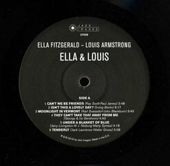 Ella Fitzgerald And Louis Armstrong - Ella And Louis, LP, vinila plate, 12" vinyl record cena un informācija | Vinila plates, CD, DVD | 220.lv