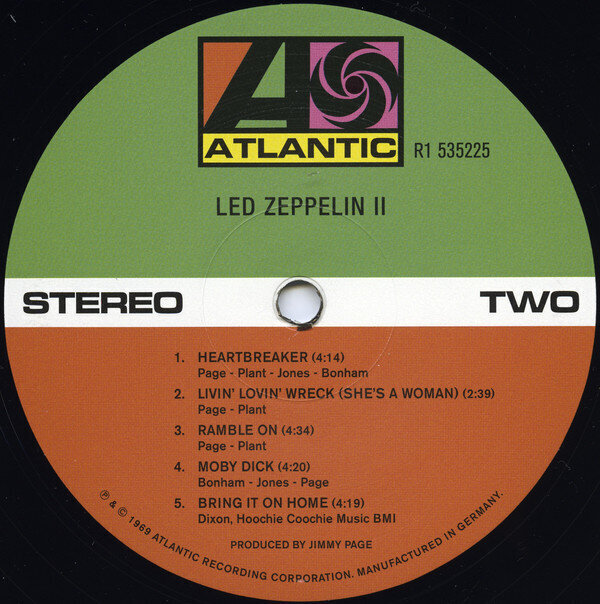 Led Zeppelin - Led Zeppelin II, LP, vinila plate, 12" vinyl record cena un informācija | Vinila plates, CD, DVD | 220.lv