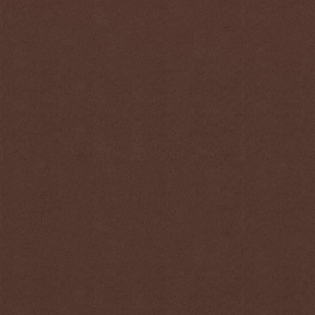 vidaXL balkona aizslietnis, 75x600 cm, brūns oksfordas audums цена и информация | Saulessargi, markīzes un statīvi | 220.lv