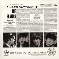 Виниловая пластинка The Beatles - A Hard Day's Night, LP, 12" vinyl record цена и информация | Виниловые пластинки, CD, DVD | 220.lv