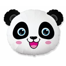 Folijas balons FX Panda, melnbalts cena un informācija | Baloni | 220.lv